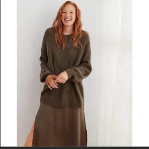Long oversized aerie sweater